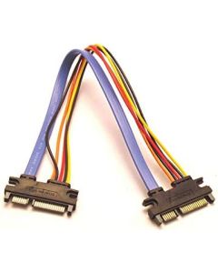 22 Pin SATA Male to 22 Pin SATA Male Power and Data Cable
