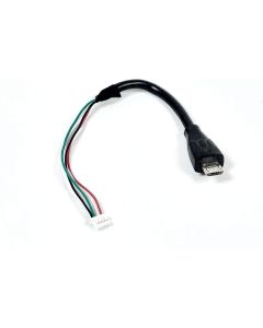 Intel NUC 4 Pin 1.25mm Internal Connector to Micro B Male USB Adapter - Connect Your NUC to a Wide Range of Devices
